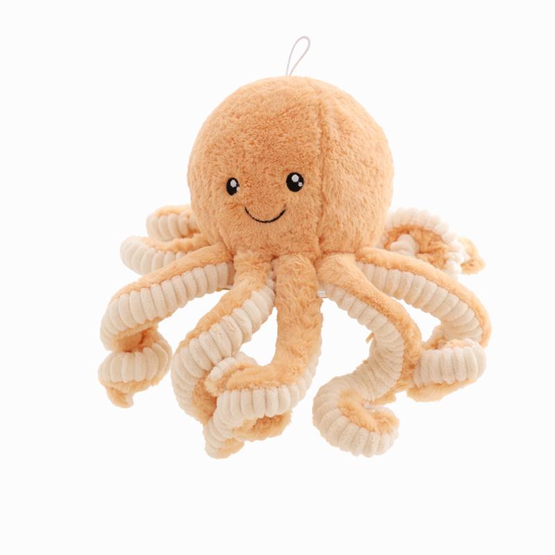 Newborn gift: unisex baby's soothing plush octopus toy, soft and comforting