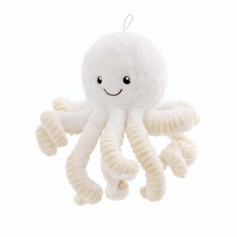Soft octopus toy for infant comfort, plush and gentle, ideal for newborns