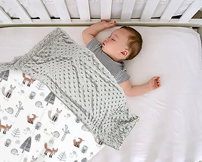 Orange newborn swaddle, vibrant color, made from soft polar fleece for baby's comfort and warmth