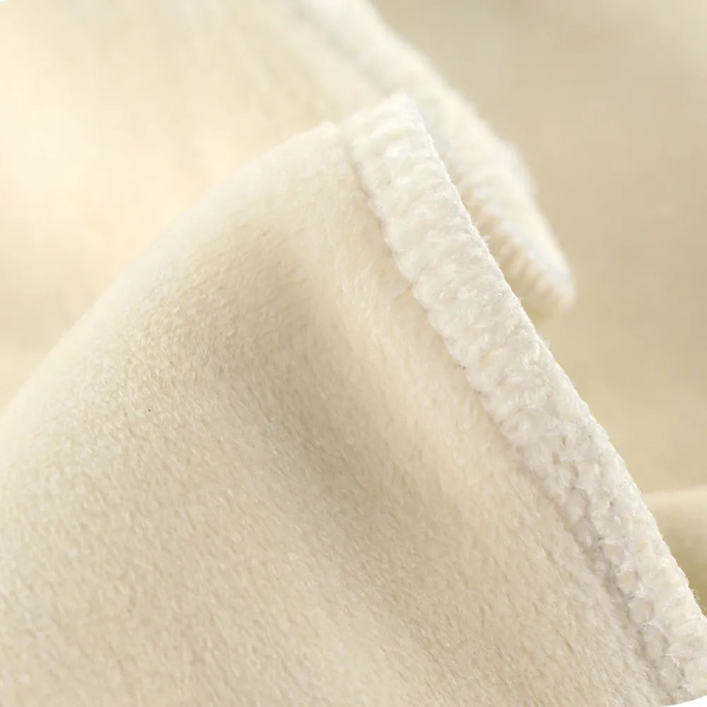 Infant winter vest, soft velvet-lined waistcoat in corduroy