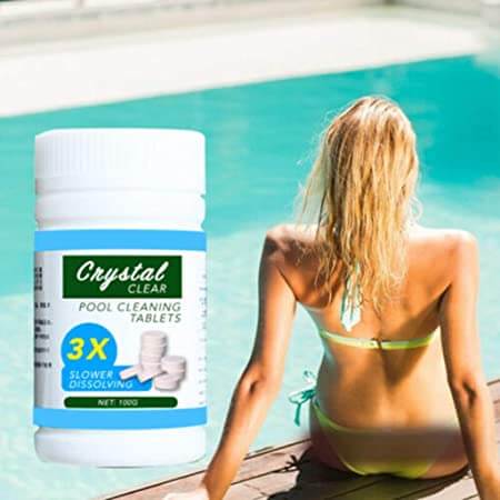 Multi-pack of Pool & Spa Clarifying Tablets for extended water treatment. Keeps your pool & spa sparkling clear.