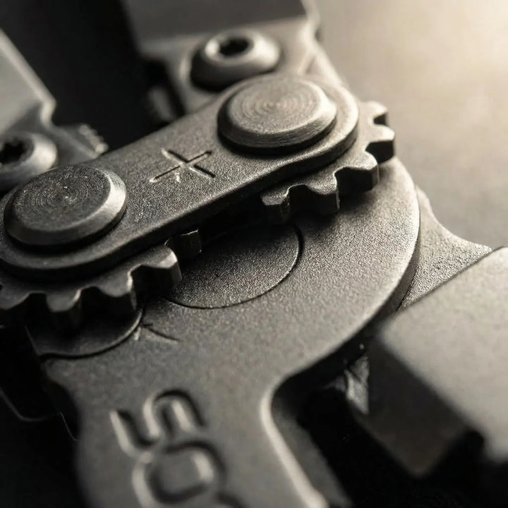 Compact EDC multi-tool with pliers, 18 functions for hiking, survival, and outdoor utility. Essential gear.