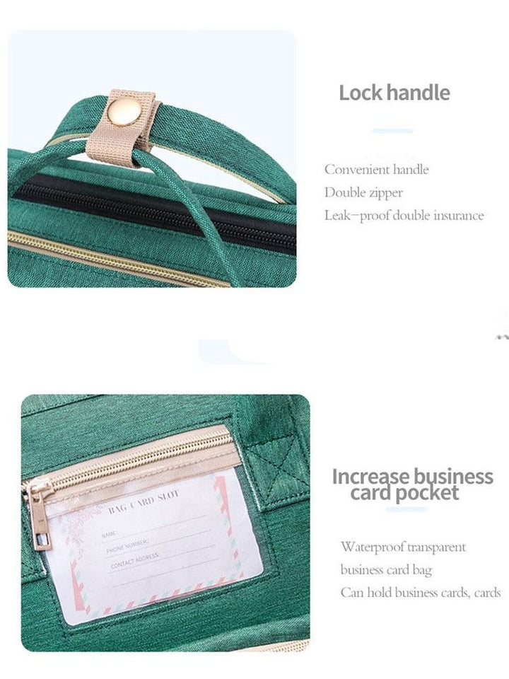 Versatile baby gear: infant sleeper, changing station, & diaper bag backpack for newborn essentials.