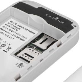 Secure & portable 5G Wi-Fi mobile hotspot, offering high-speed internet for travel, home, or outdoor use.