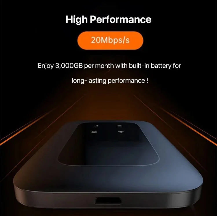 Advanced 5G mobile hotspot, providing reliable high-speed wireless internet anywhere.