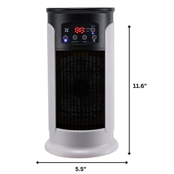 Quiet portable room cooler. Stand-up AC unit for effective personal cooling in home offices & bedrooms.