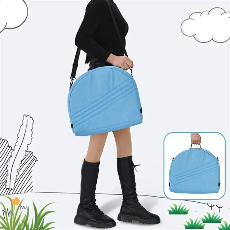 Travel bassinet for baby, with mosquito net and soft padding, easy setup