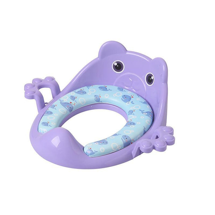 Easy-clean portable toddler toilet seat for potty training. Multifunction, anti-splash & child-friendly.