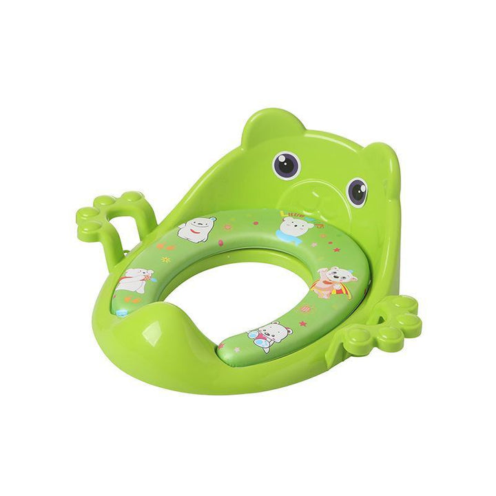 Portable anti-splash baby potty training seat for easy child care. Multifunction & simple to clean.