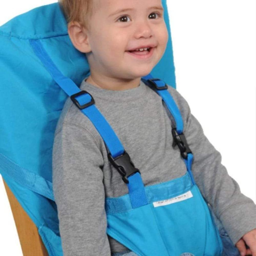 Toddler safety harness for various high chairs, essential travel gear for baby feeding