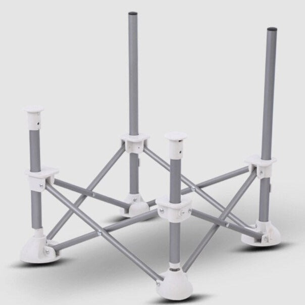 Kids' outdoor portable dining chair, featuring a secure tray for camping and picnics.