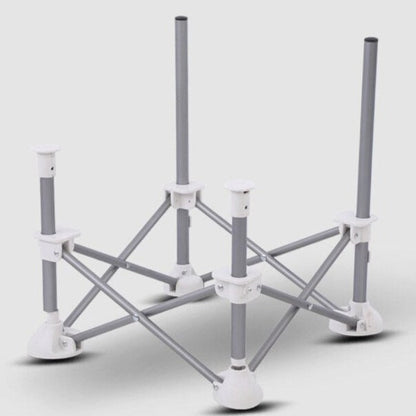 Kids' outdoor portable dining chair, featuring a secure tray for camping and picnics.