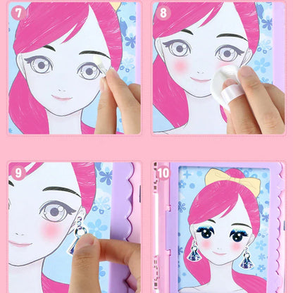 Creative drawing and makeup toy set for kids, enhancing artistic skills and encouraging role-play.