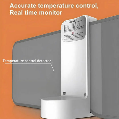 On-the-go milk warmer with digital temperature control, a portable and cordless solution for baby feeding
