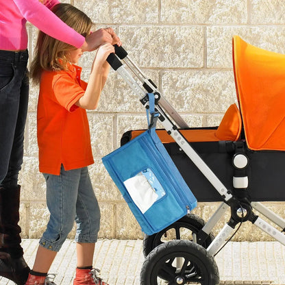 On-the-go diaper changing pad with head cushion, perfect for baby travel and busy parents