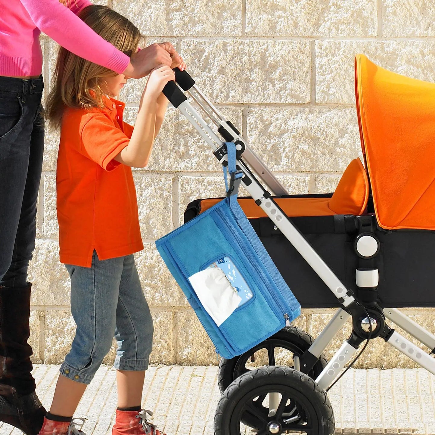 Travel-friendly changing pad, soft and hygienic, ideal for outdoor use and quick diaper changes