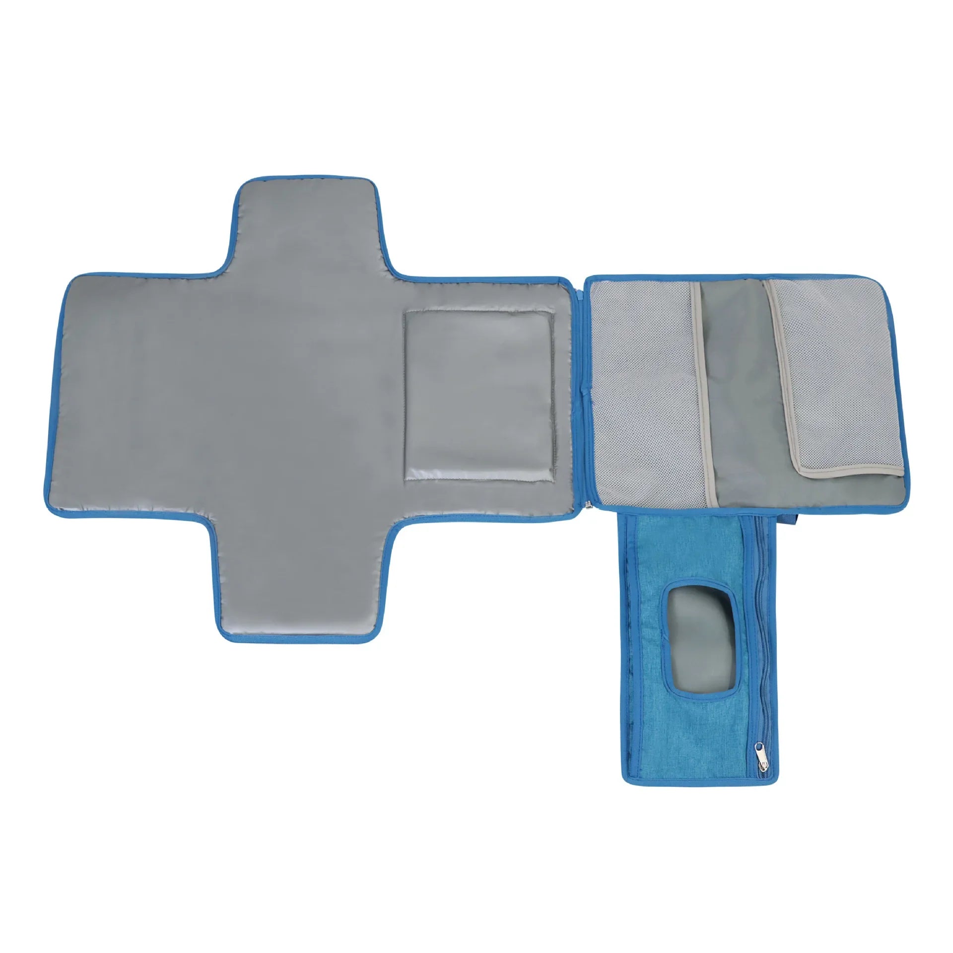 High-quality portable changing pad, waterproof lining for easy cleanup, a top baby essential