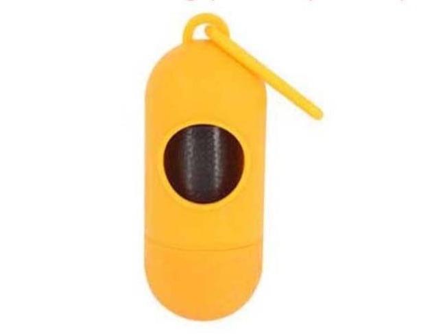 Easy-to-use portable diaper disposal dispenser for quick, hygienic waste management while traveling.