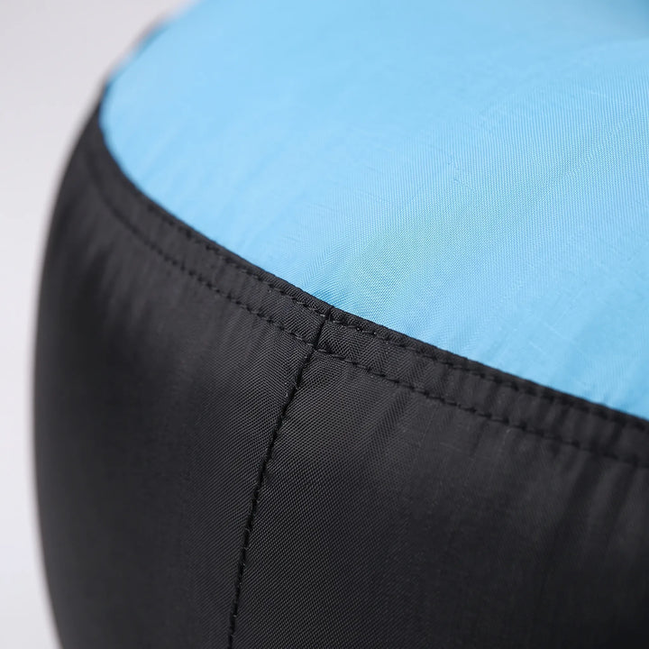 Travel comfort air sofa, portable inflatable lounger for camping gear, garden, or beach outdoor chair.
