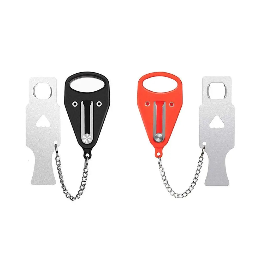 Ergonomic design of portable keyless door lock, easy to use for all ages