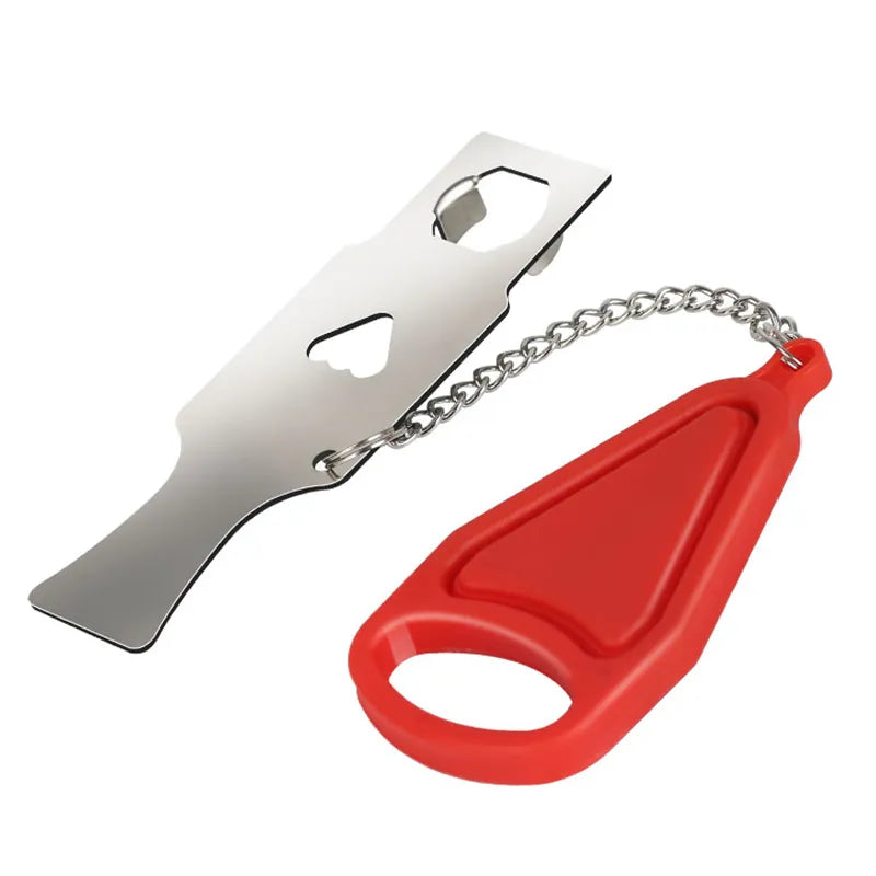 Portable security device, keyless door lock for apartments, dorms, and hotels