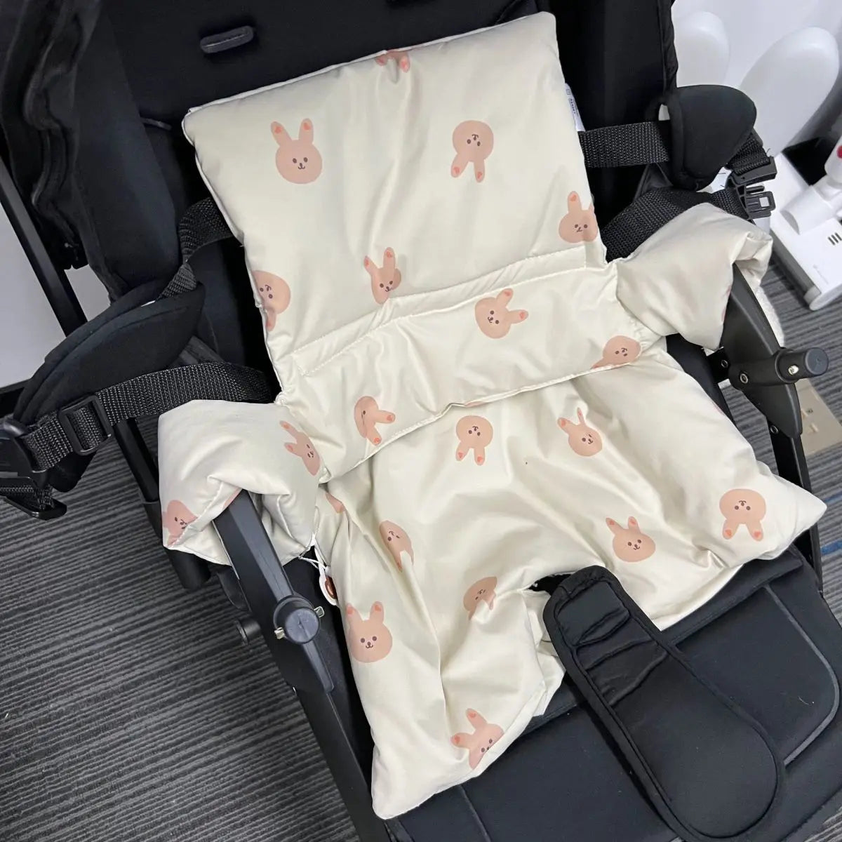 Versatile infant non-slip booster seat, an essential baby feeding accessory for dining out or at home.