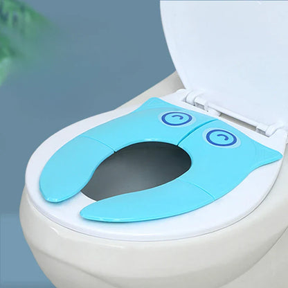 Kids potty training toilet seat, safe and portable design