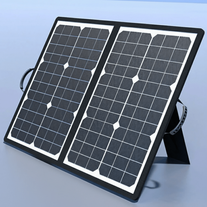 Lightweight solar panel for portable charging. Keep your devices powered during camping, hiking, and travel.
