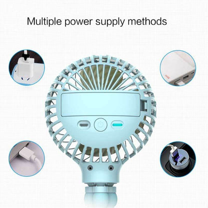 Flexible tripod fan, portable & rechargeable, essential baby gear for strollers & outdoor activities