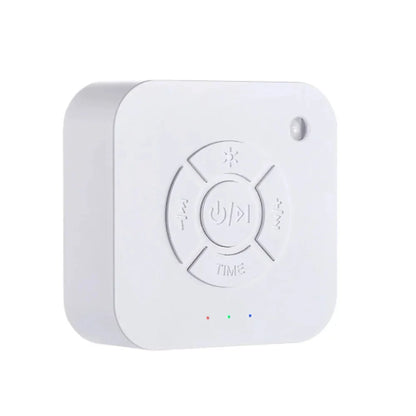 White noise sound machine, a versatile baby soother and sleep solution for home or travel