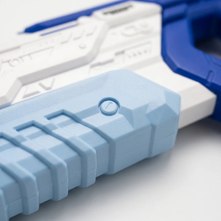 Family-friendly water blaster for ultimate summer fun, great for pool, beach, and backyard water fights.