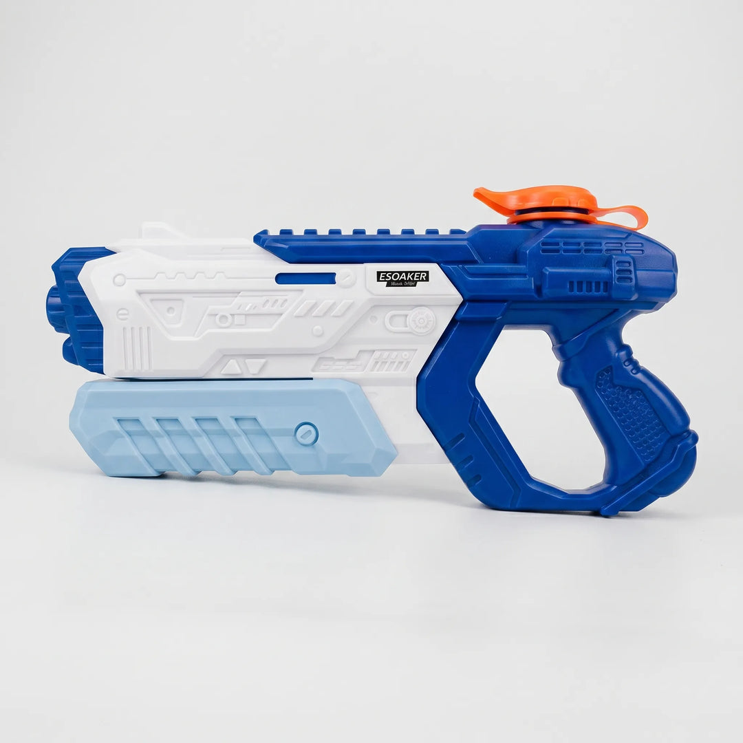 Durable water blaster for beach and pool fun, a must-have summer toy for kids' outdoor water games.