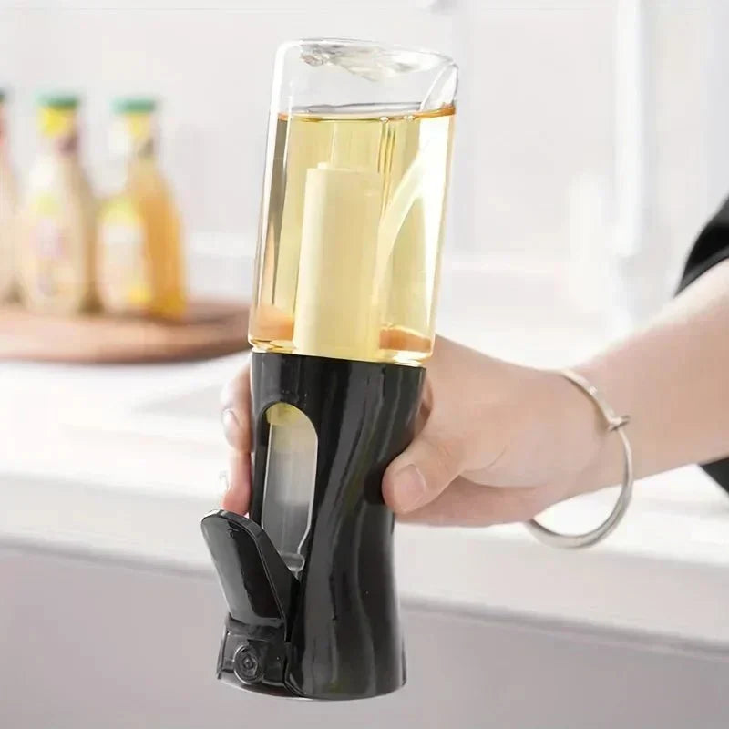 Kitchen oil mister & olive oil dispenser for healthy, mess-free cooking & baking.