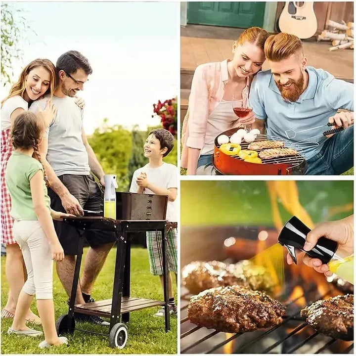 Premium kitchen oil mister, perfect for baking, grilling, and healthy cooking control.