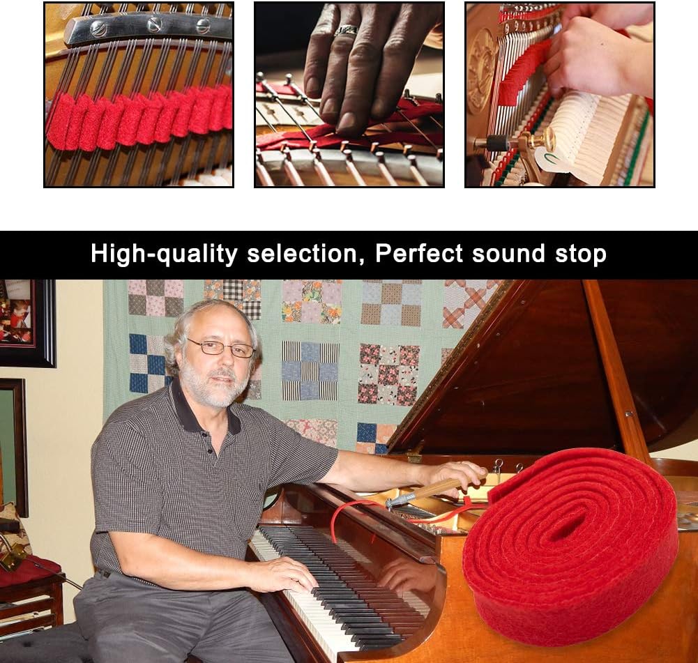 Complete professional piano maintenance kit with essential tools for precise piano tuning and instrument repair by Arvena.