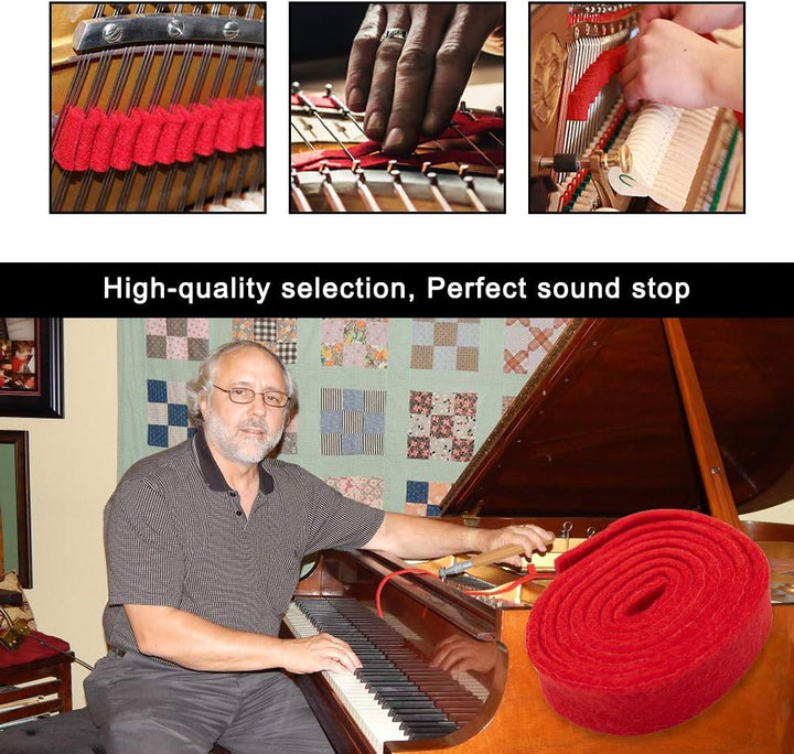 Complete professional piano maintenance kit with essential tools for precise piano tuning and instrument repair by Arvena.