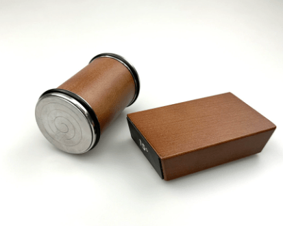 Diamond sharpener with non-slip base for secure, precision blade sharpening of kitchen knives.