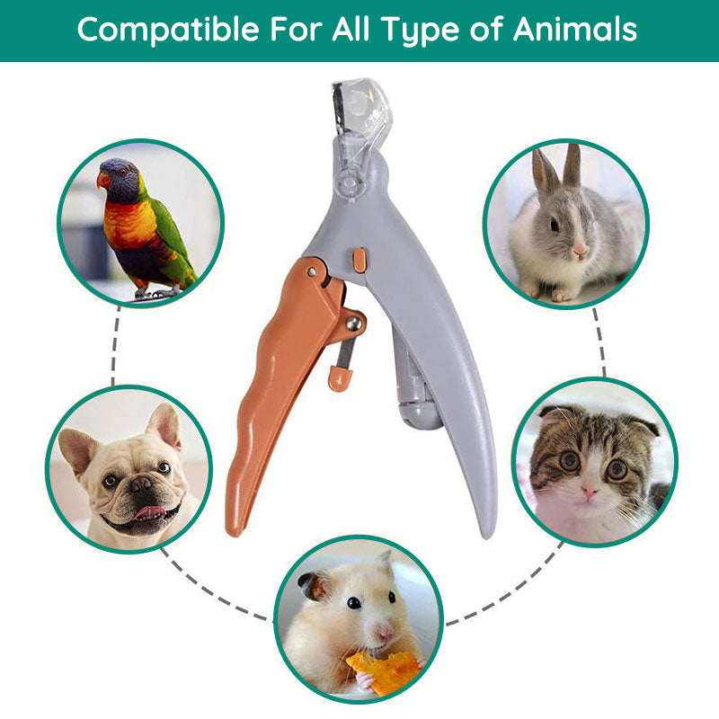 Groom your pet safely with this dog nail clipper, featuring an LED sensor for quick, accurate & easy trim.