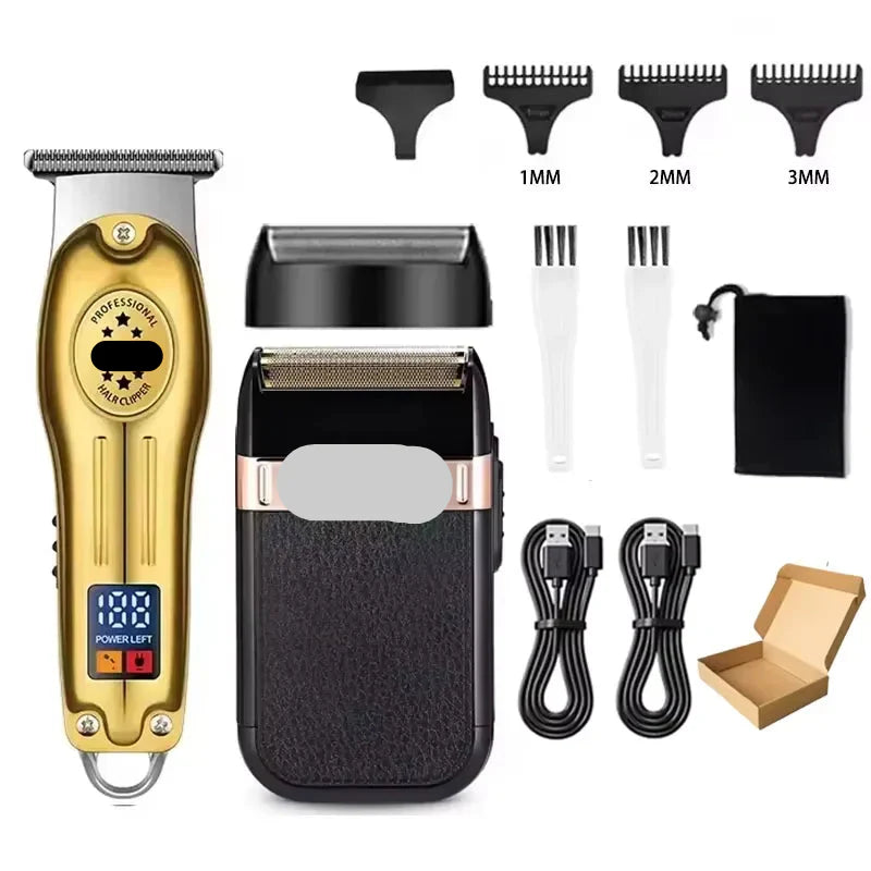 A sharp, durable blade of the hair clipper for efficient home haircuts and grooming