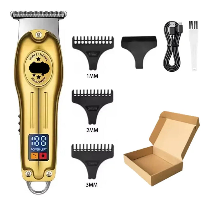 Professional electric shaver, a compact and powerful tool for mens facial grooming