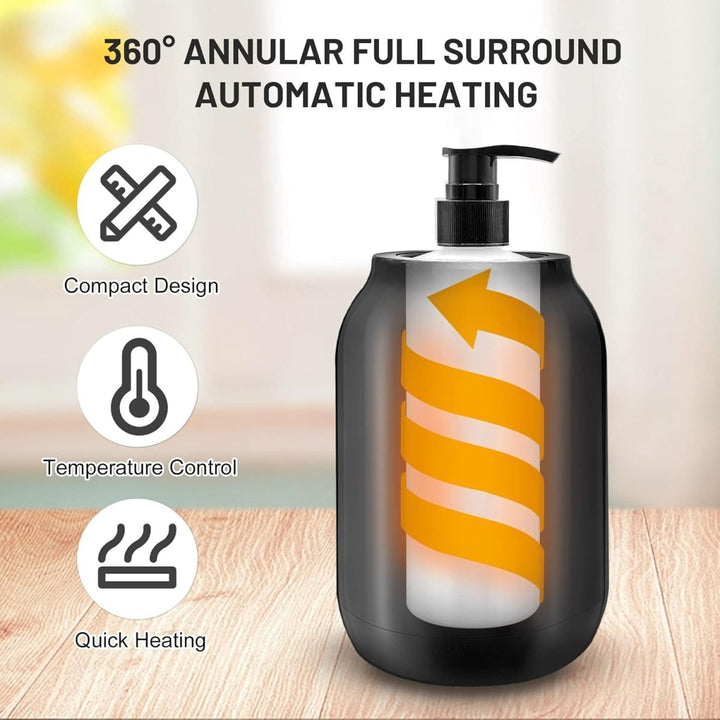 Heated massage oil warmer, an essential electric heater for spa, wellness, and therapeutic relaxation.
