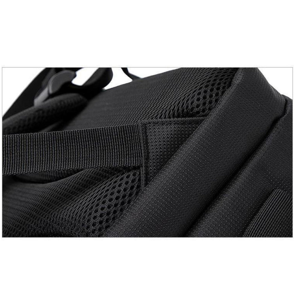 Spacious professional camera backpack featuring waterproof protection for DSLR gear, ideal for photographers.