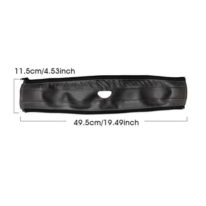 Soft PU leather stroller handle protector for comfortable baby transport pushing