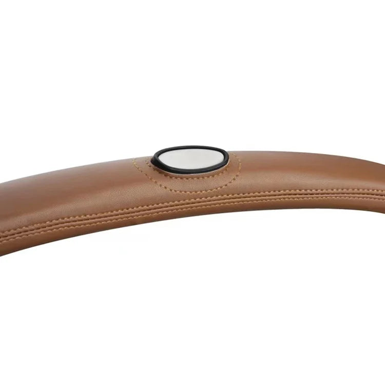 Water-resistant PU leather stroller handle protector, practical baby accessory