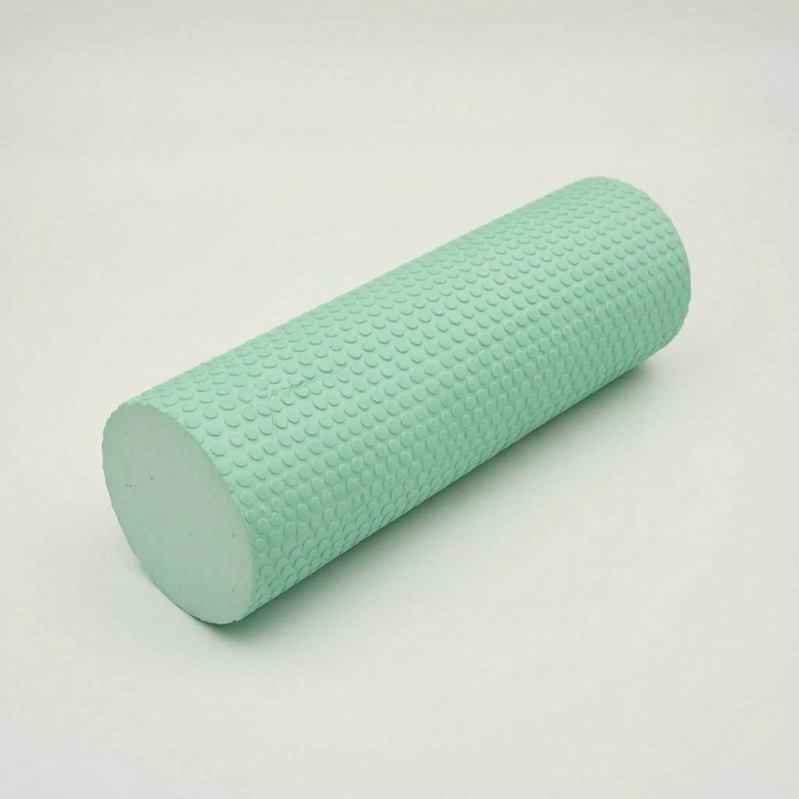 Effective muscle relief foam roller, high-density for deep tissue massage & workout recovery for fitness.