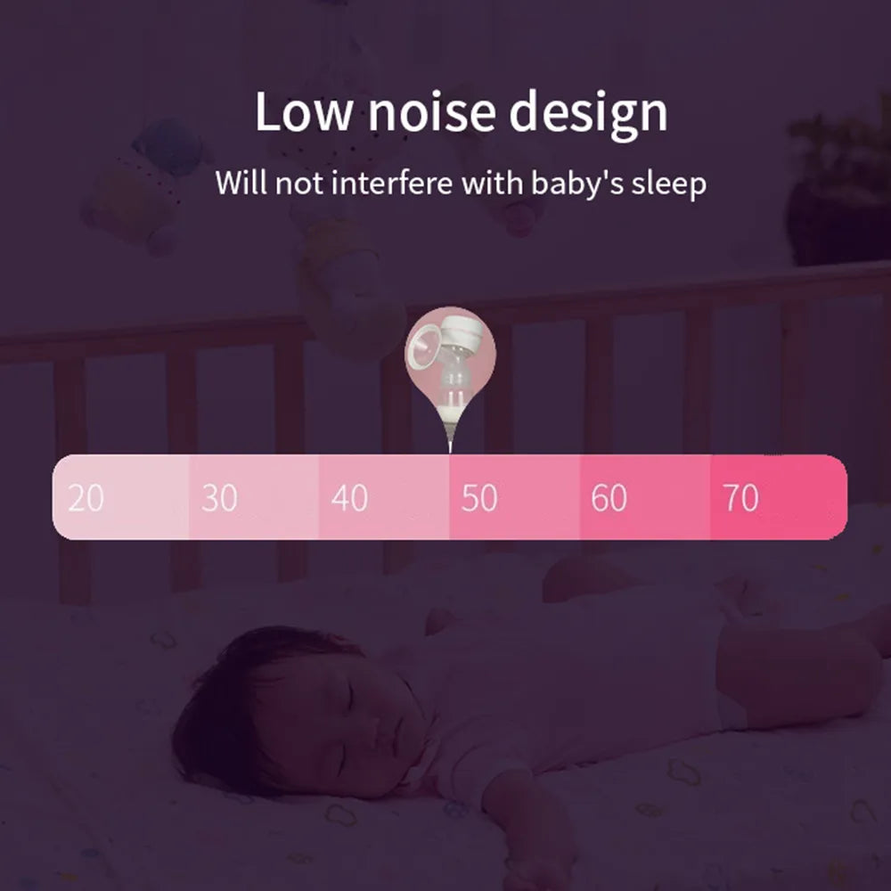 Comfortable electric breast pump designed for gentle & efficient milk expression, quiet operation.