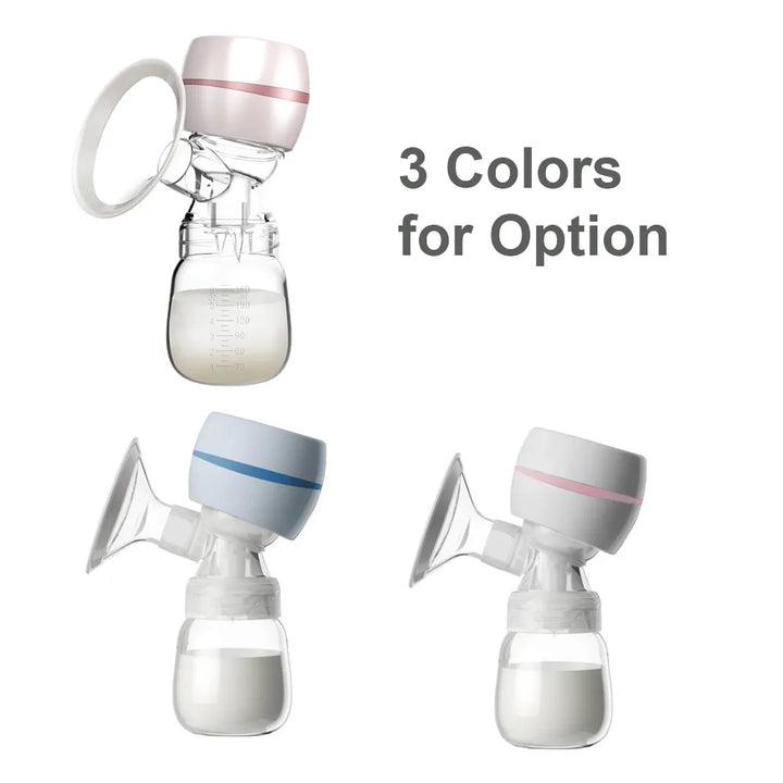 Discreet, efficient electric breast pump for modern nursing moms, portable & BPA-free.