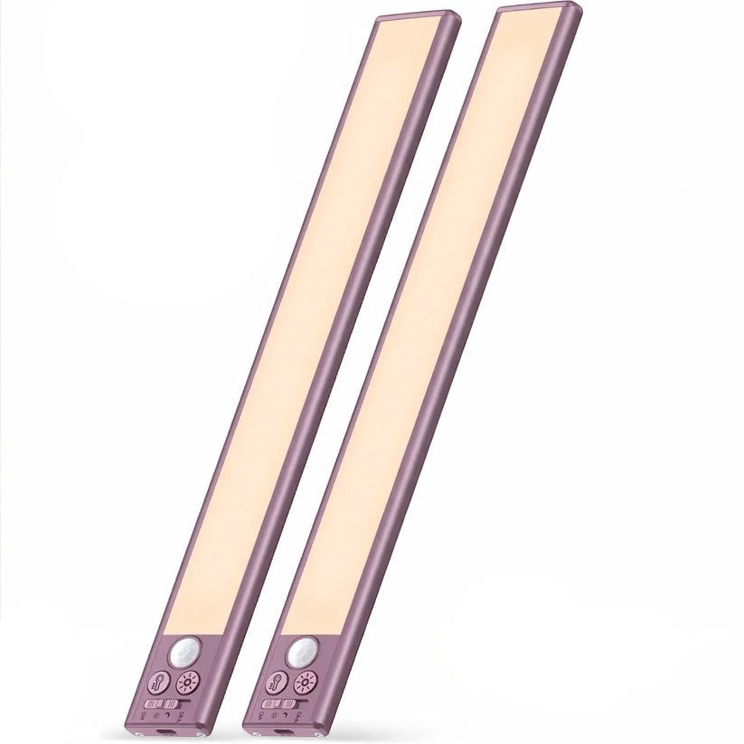 Convenient closet light: Rechargeable magnetic motion sensor LED light, portable & wireless.