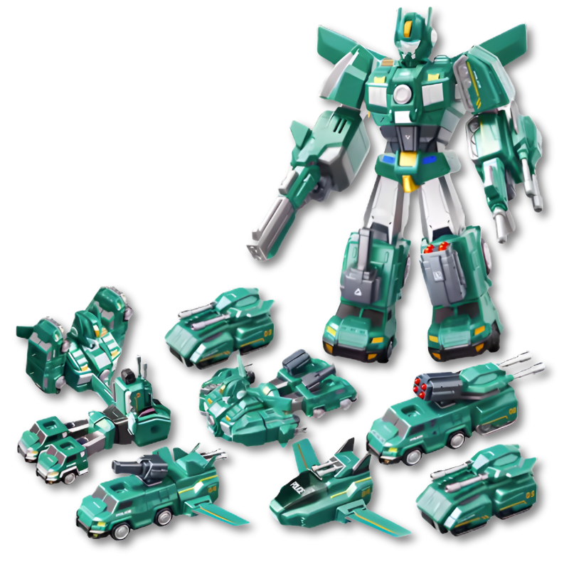 Durable transforming robot toy for boys and girls, a fun vehicle and robot in one, ideal for active play.