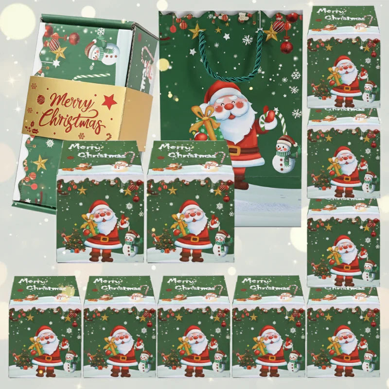 Holiday surprise pop-up gift box, a unique Christmas money gift presentation idea